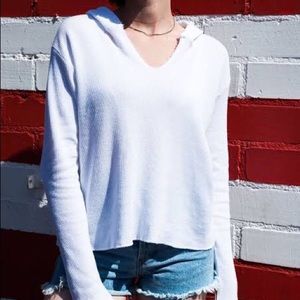 Brandy Melville Colette thermal hoodie